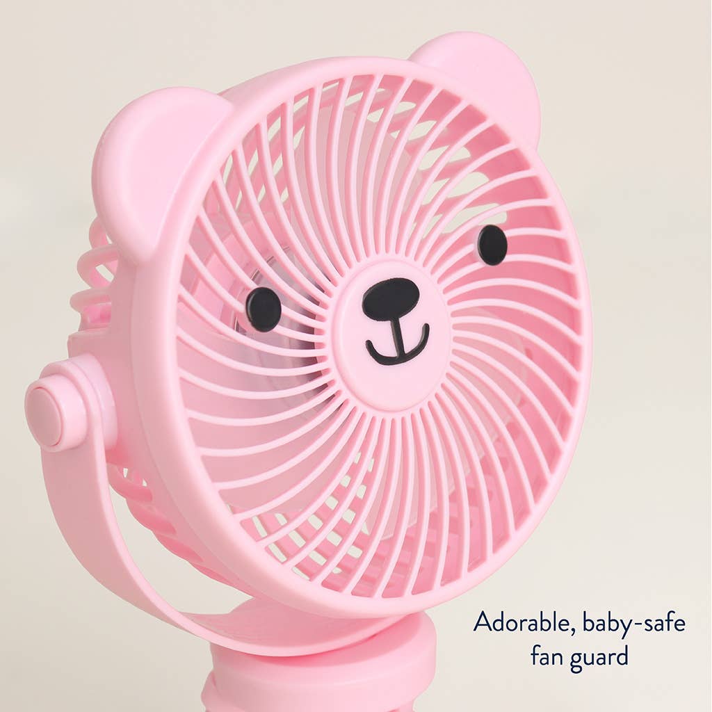 *NEW* Itzy Breeze 3-Speed Stroller Fan™ - Pink