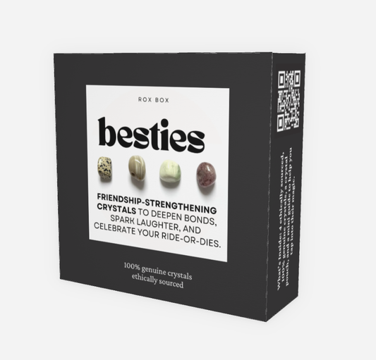 Besties - crystals for friendship - cheeky gift funny gift