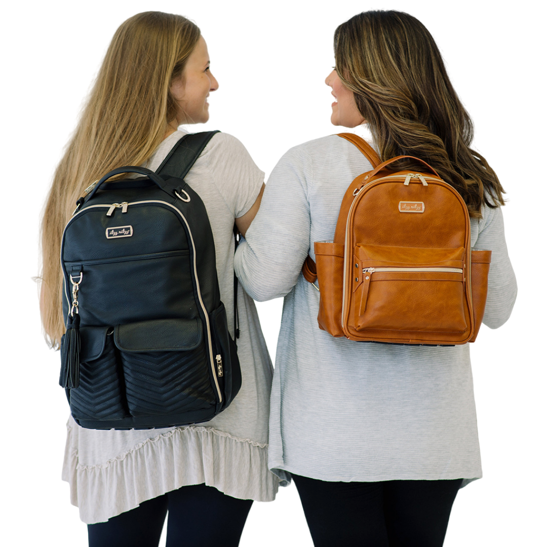 Cognac Itzy Mini™ Diaper Bag Backpack