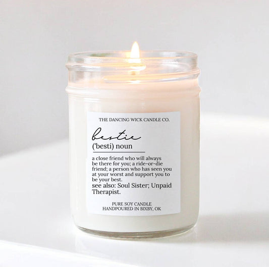 Bestie Noun Soy Candle 4 oz
