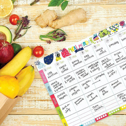 52-Week Meal Minder® Weekly Menu Planner Pad