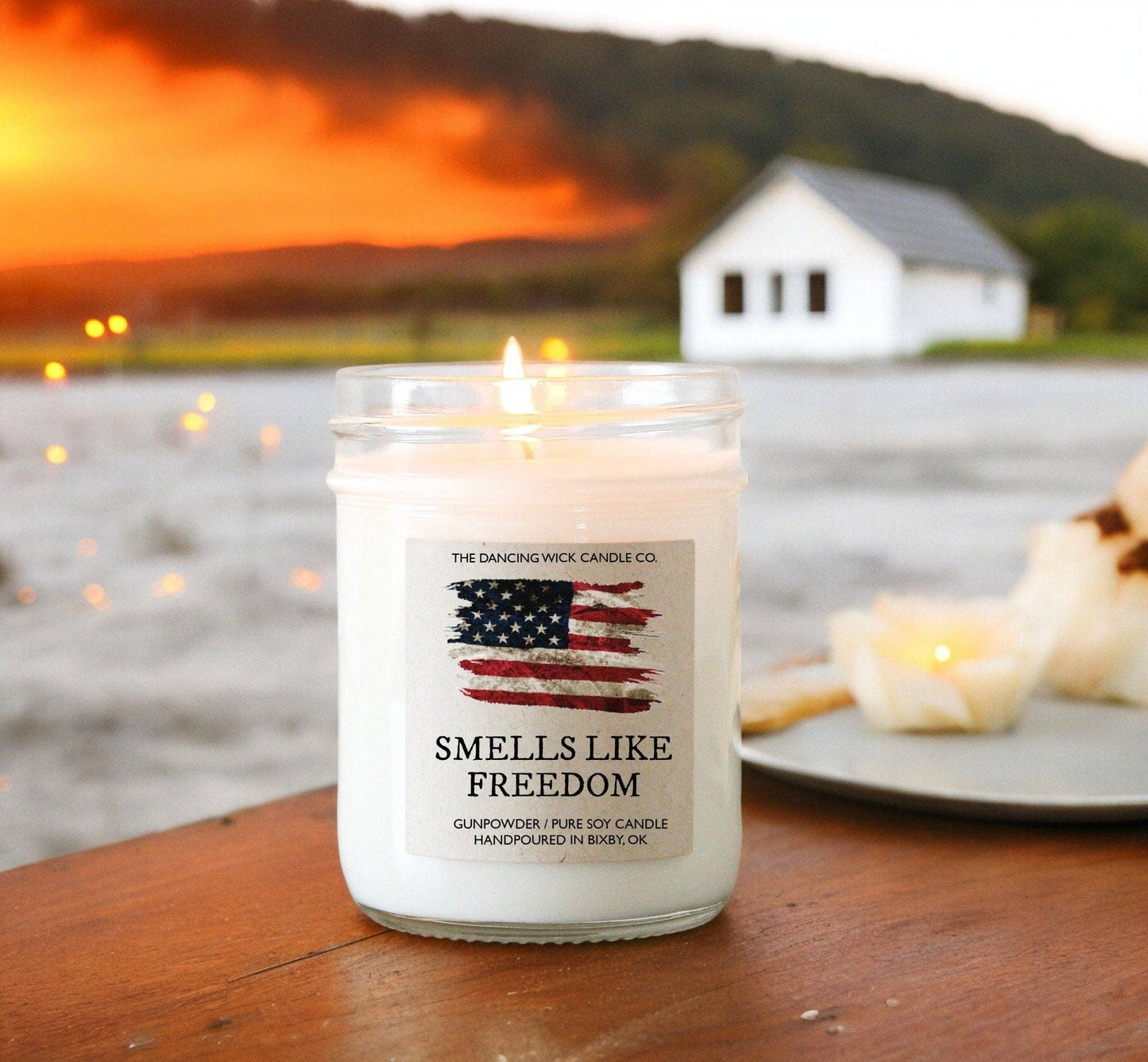 Smells Like Freedom Soy Candle 4 oz