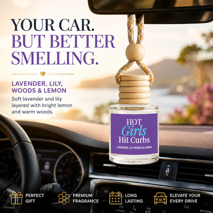 Car Diffuser - Hot Girls Hit Curbs