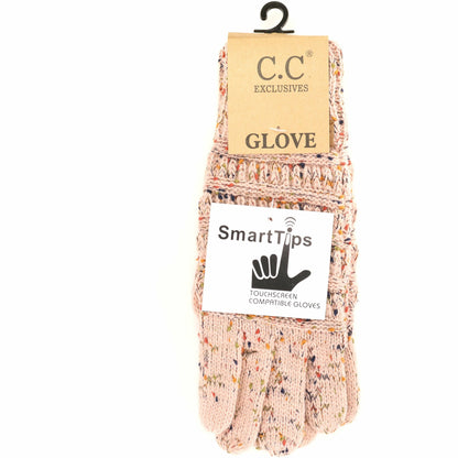 Flecked CC Women's Gloves