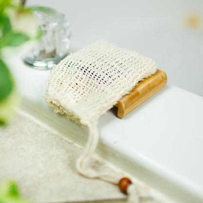 Compostable Sisal Soap Saver Bag