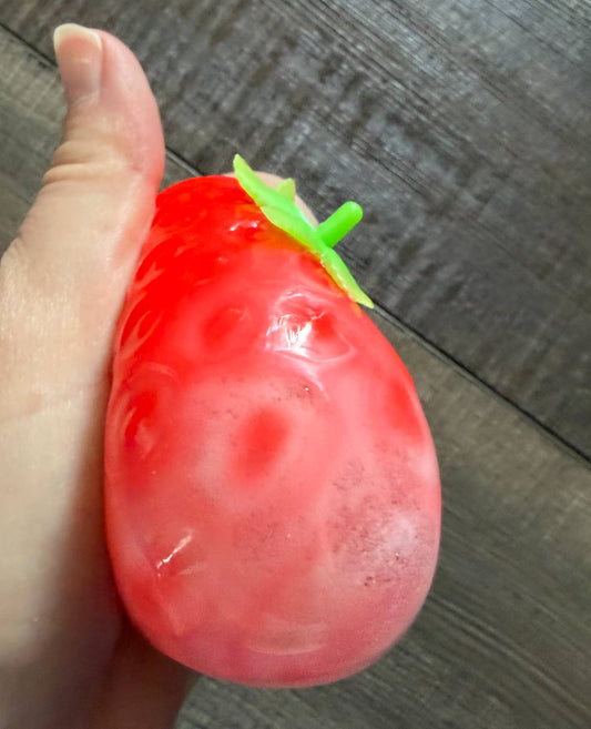 Squishy Squish Strawberry Stress Toy