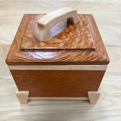Lacewood Square Keepsake Box