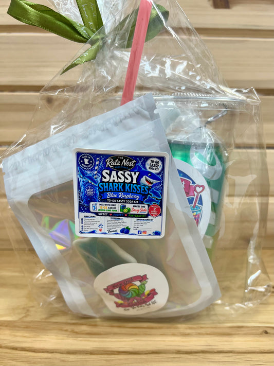 Sassy Soda To Go - Sassy Shark Kisses