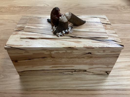 Beaver Keepsake Wood Box