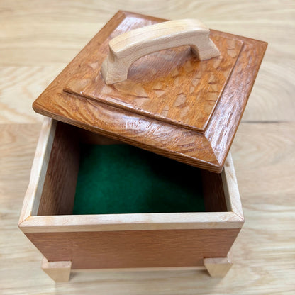 Lacewood Square Keepsake Box