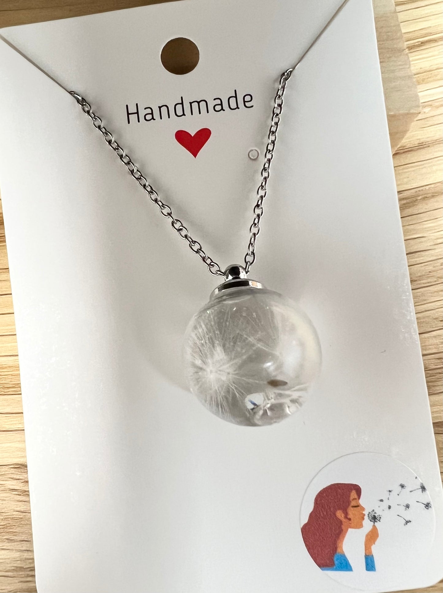 All Things New - Dandelion Seed Necklace