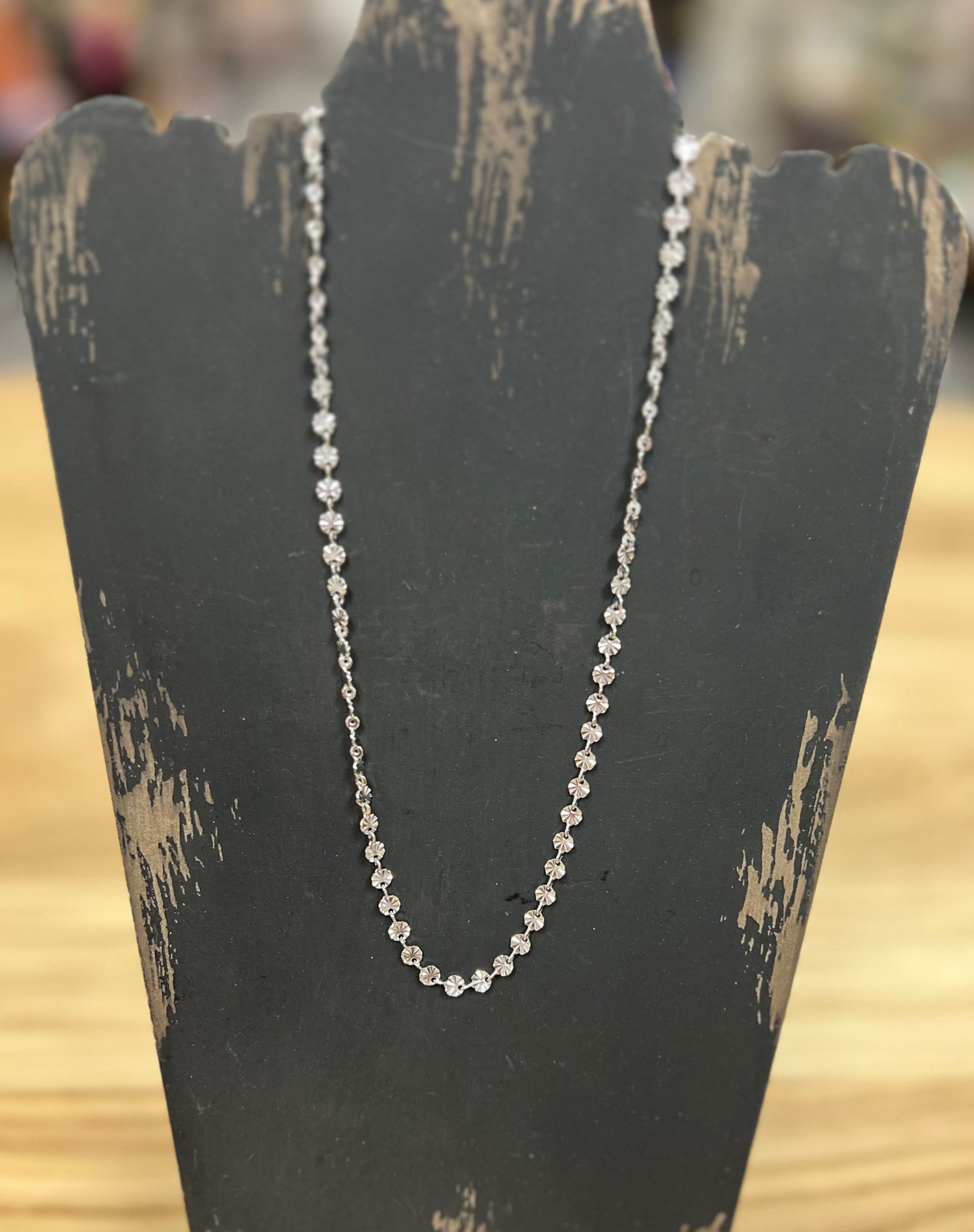 Dainty Silver Chain Necklace