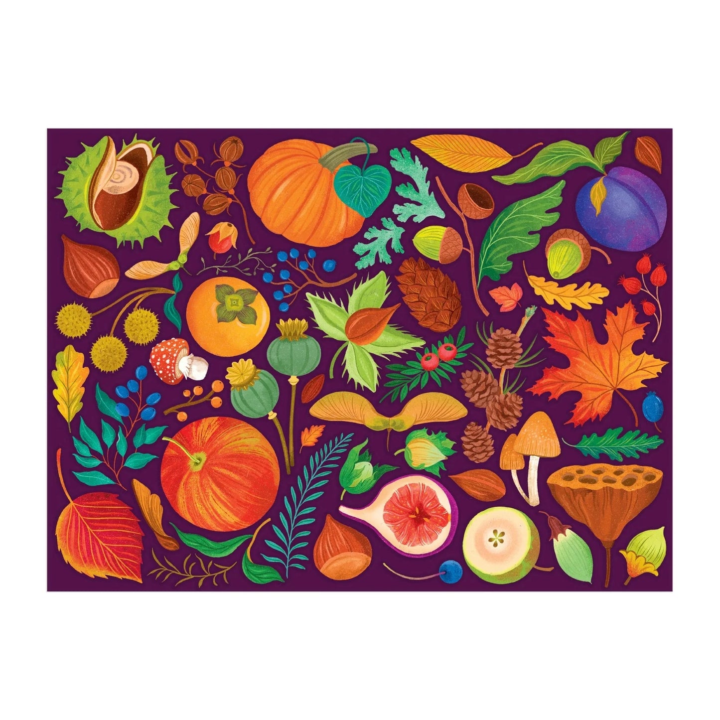World of Fall Flora 1000 Piece Puzzle