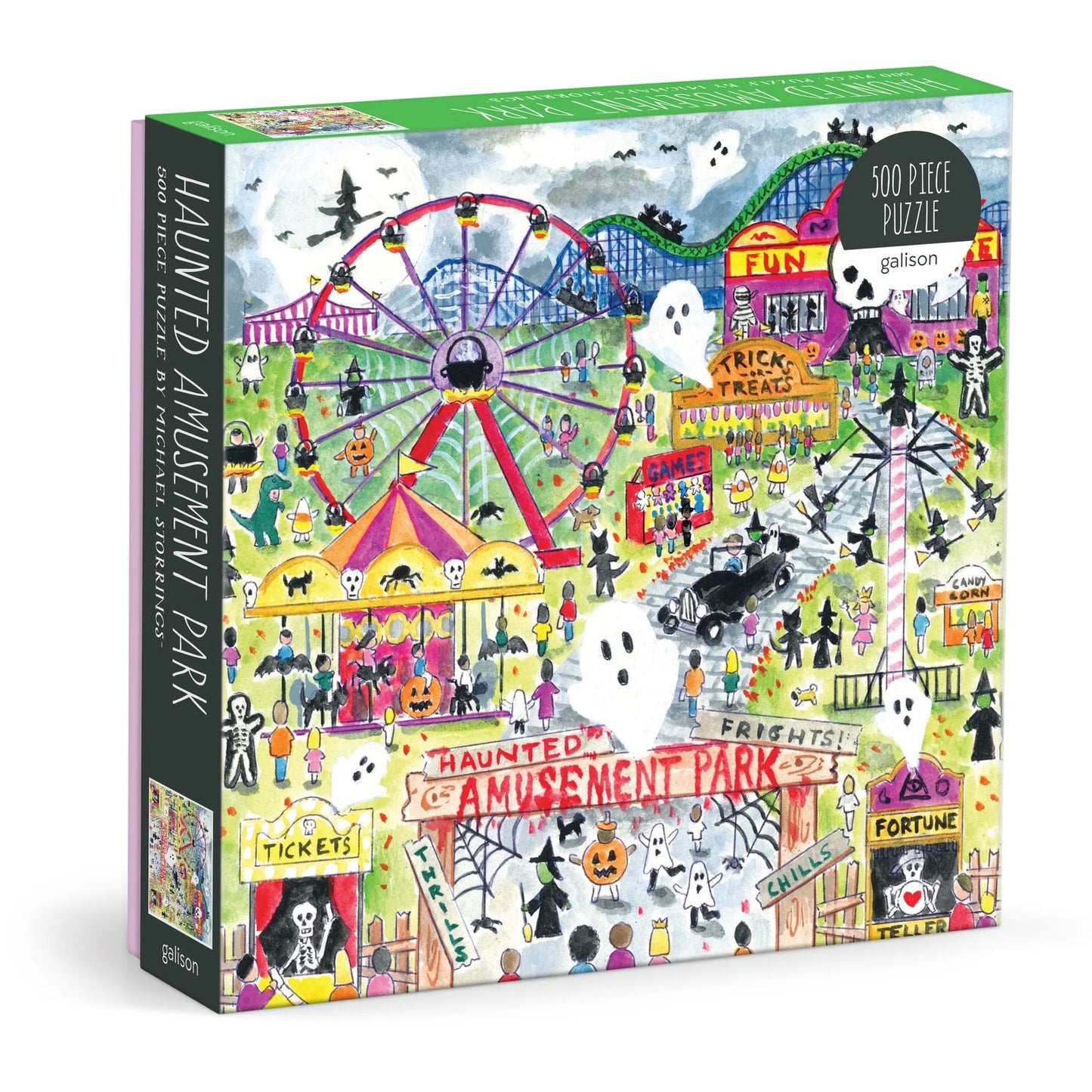Haunted Amusement Park 500 Piece Puzzle