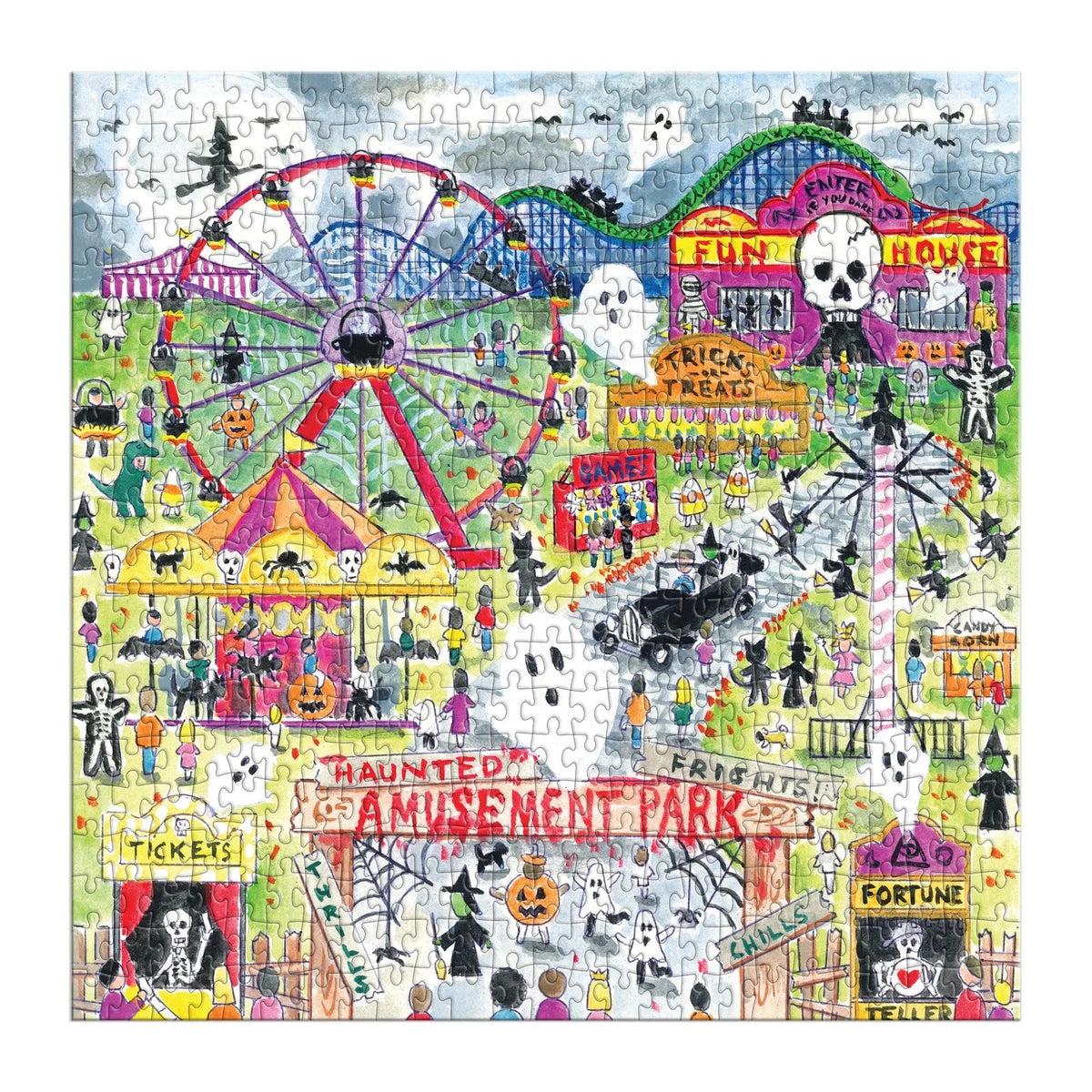 Haunted Amusement Park 500 Piece Puzzle