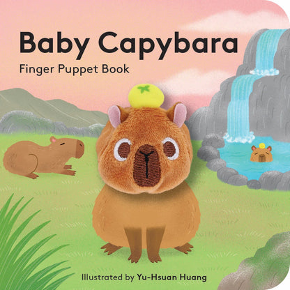 Baby Capybara Finger Puppet Book