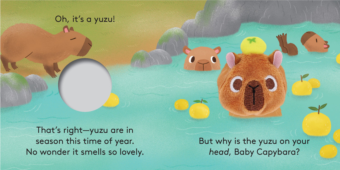 Baby Capybara Finger Puppet Book