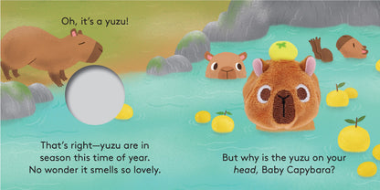 Baby Capybara Finger Puppet Book