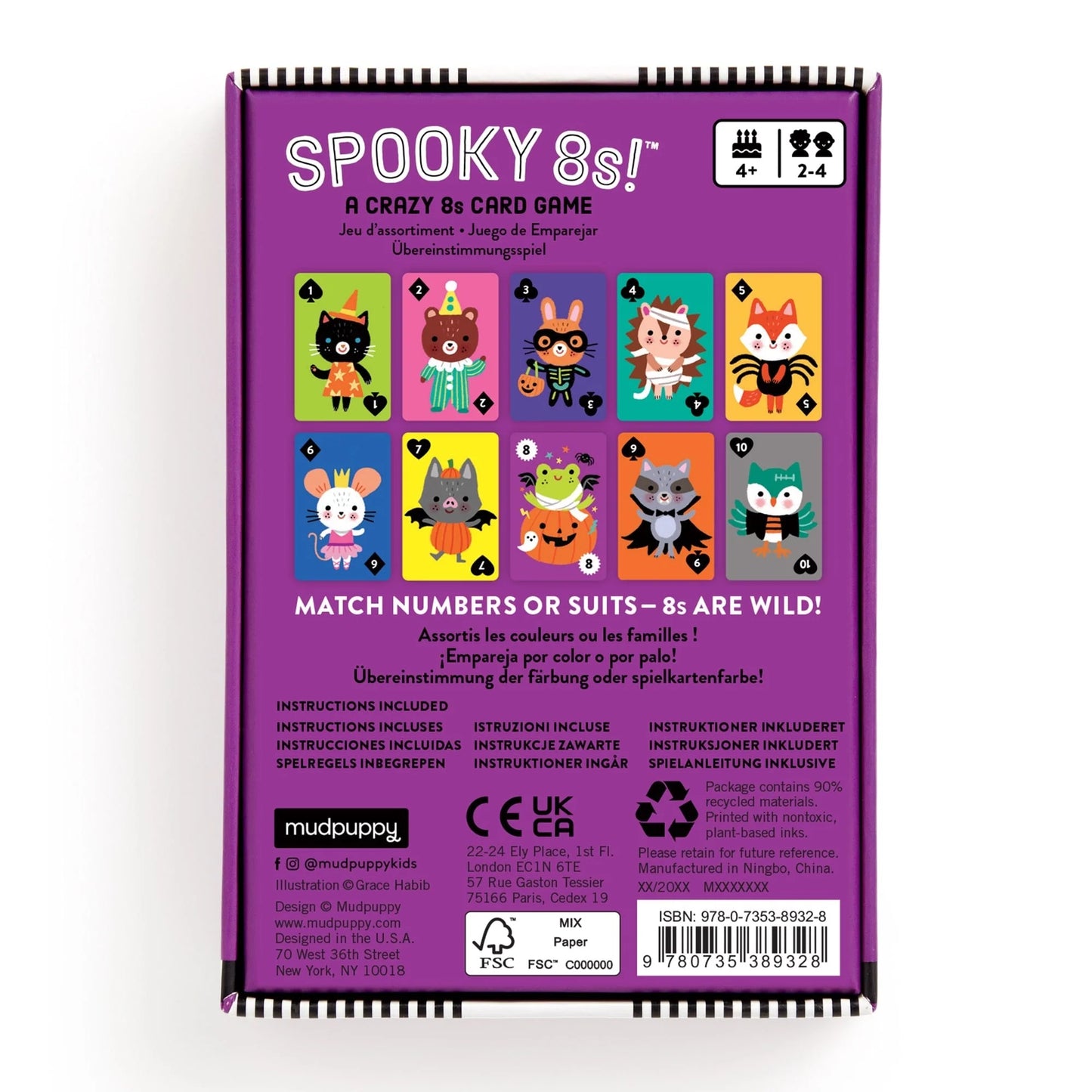 Spooky 8’s Card Game