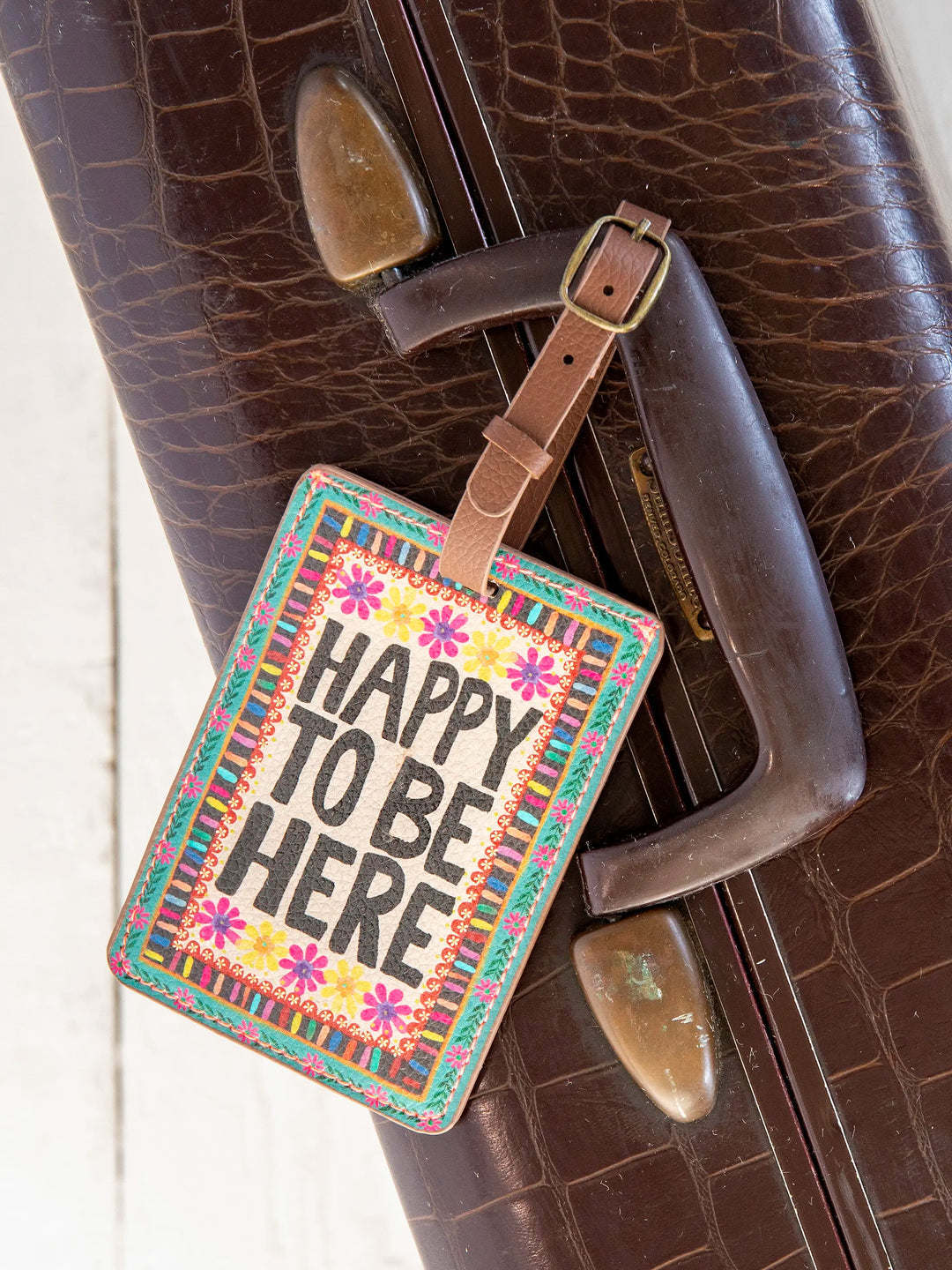 Luggage Tag - Happy To Be Here