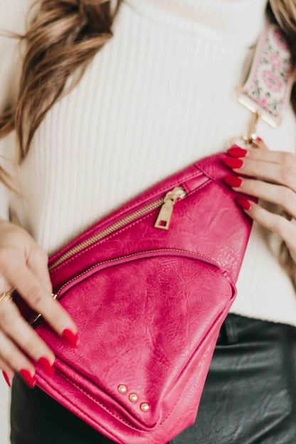 Austin Sling Bag - Fuchsia