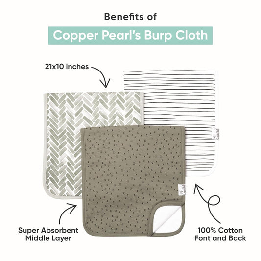 Premium Burp Cloths - Jo
