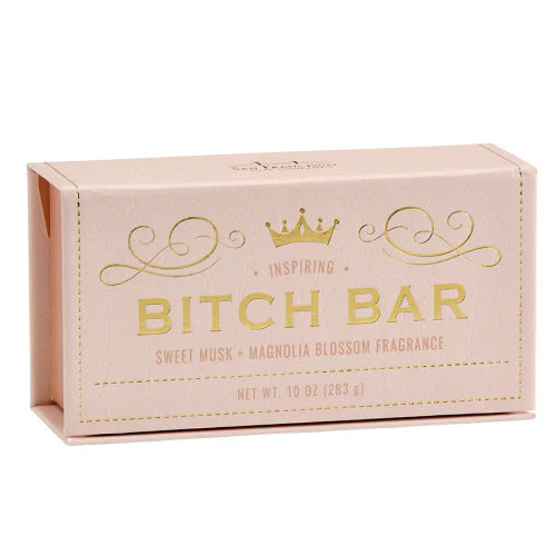 Inspiring Bitch Bar Soap - Sweet Musk & Magnolia Blossom