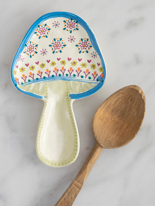 Natural Life Mushroom Spoon Rest