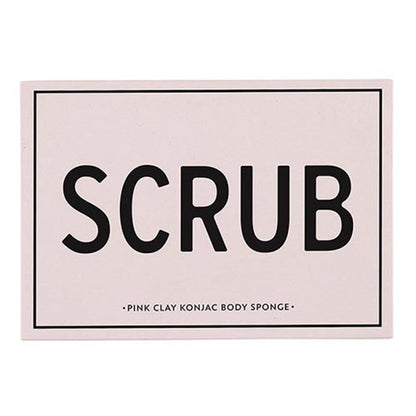 Konjac Body Sponge - Blush