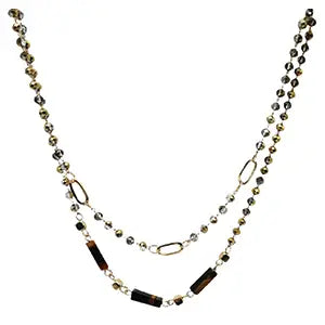 Beaded Layered Necklace