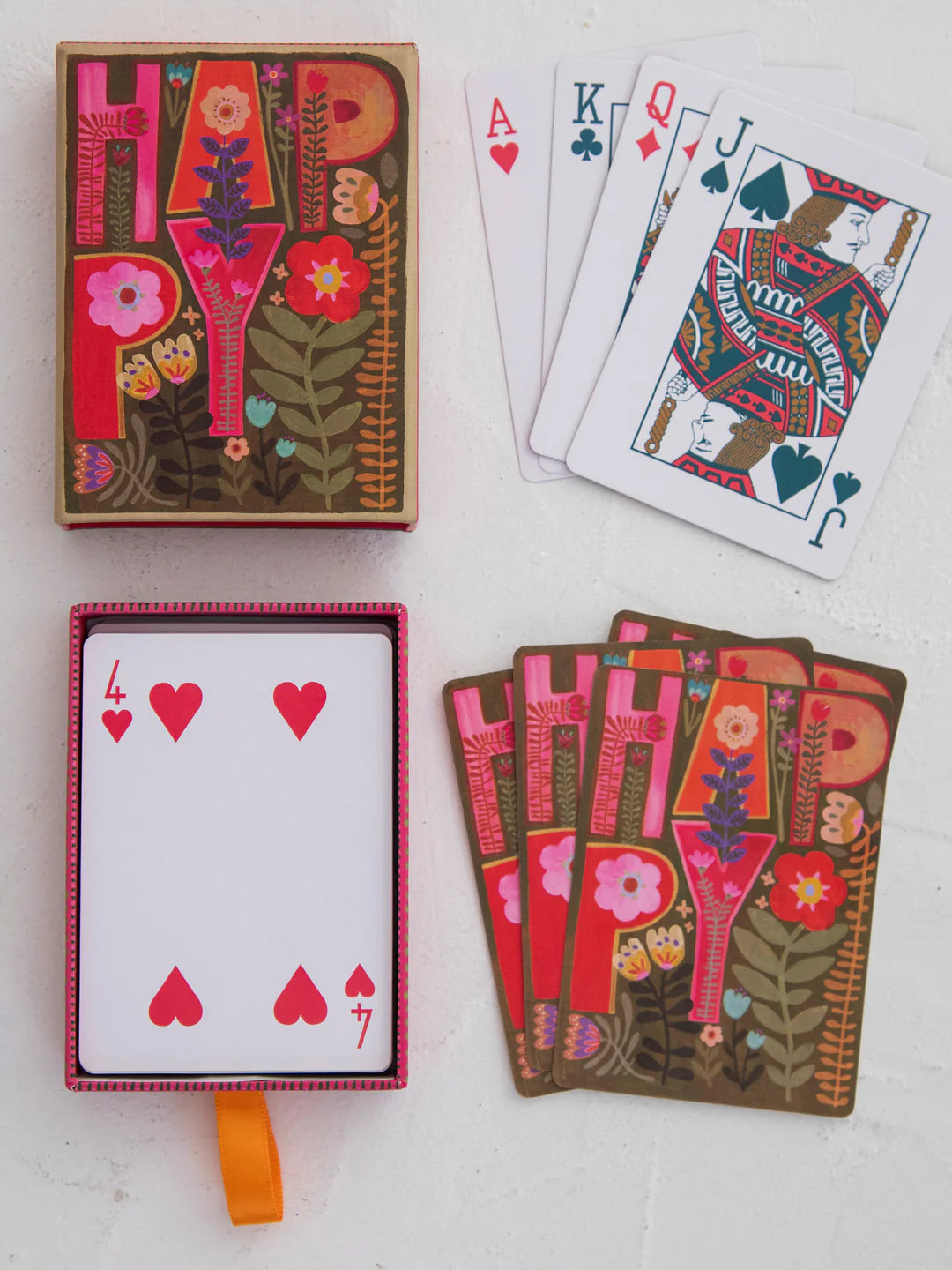 Deck Of Playing Cards - Happy