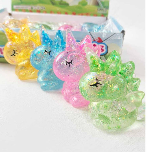 Maltose Glitter Unicorn Squishy Toy