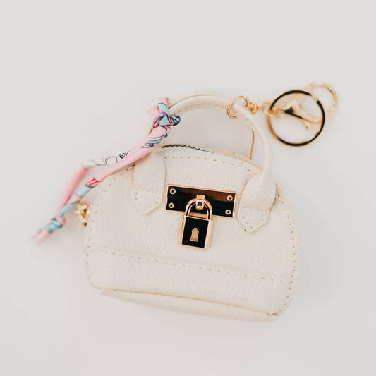 It Girl Bag Charm - Cream