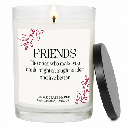 Best Friend Candle - Smile Brighter, Laugh Harder