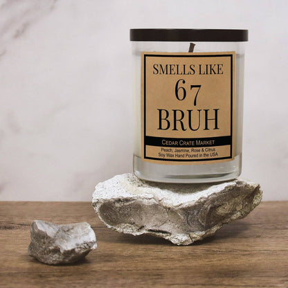 Smells Like 6 7 Bruh Candle