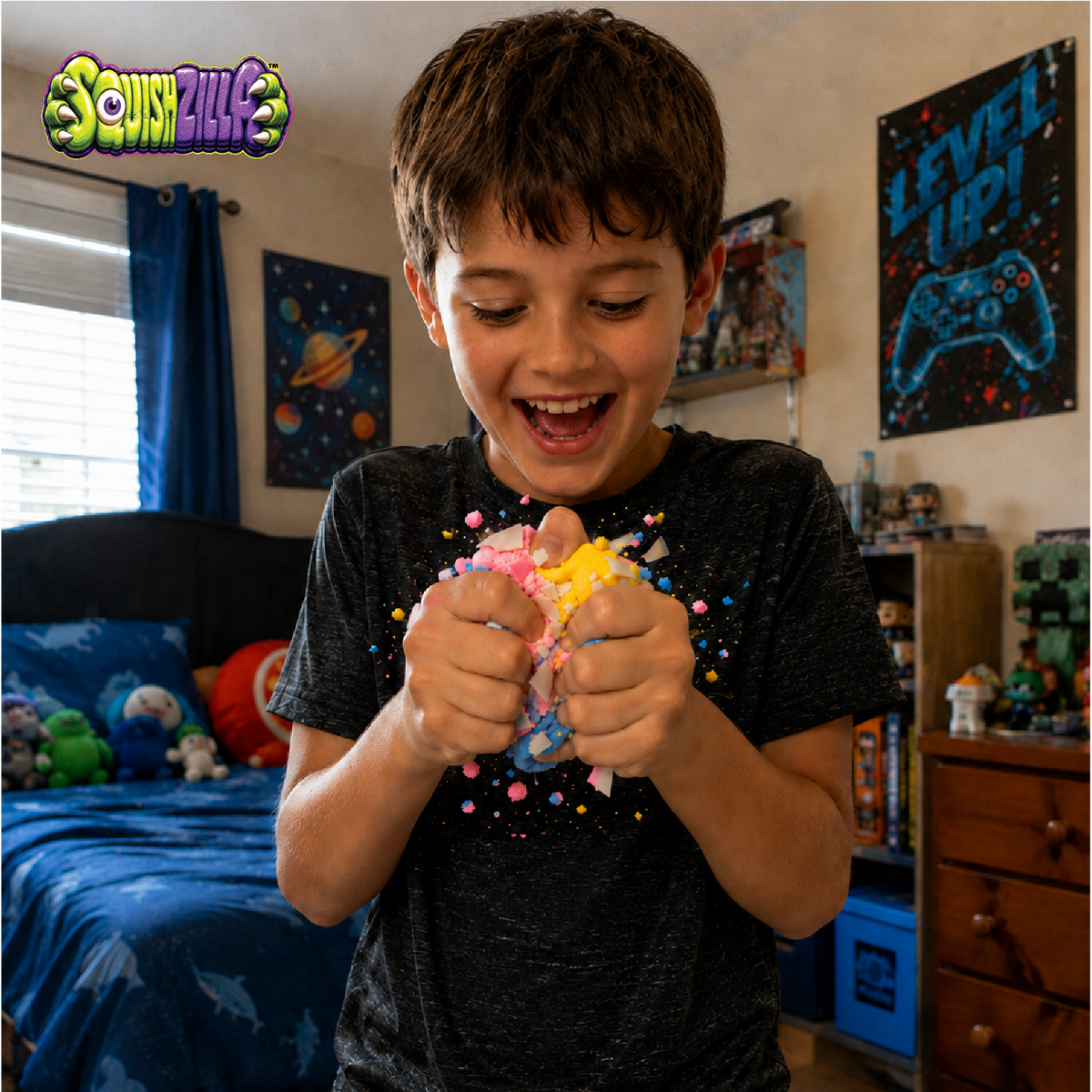 Wax Cracking Sensory Colorful Putty