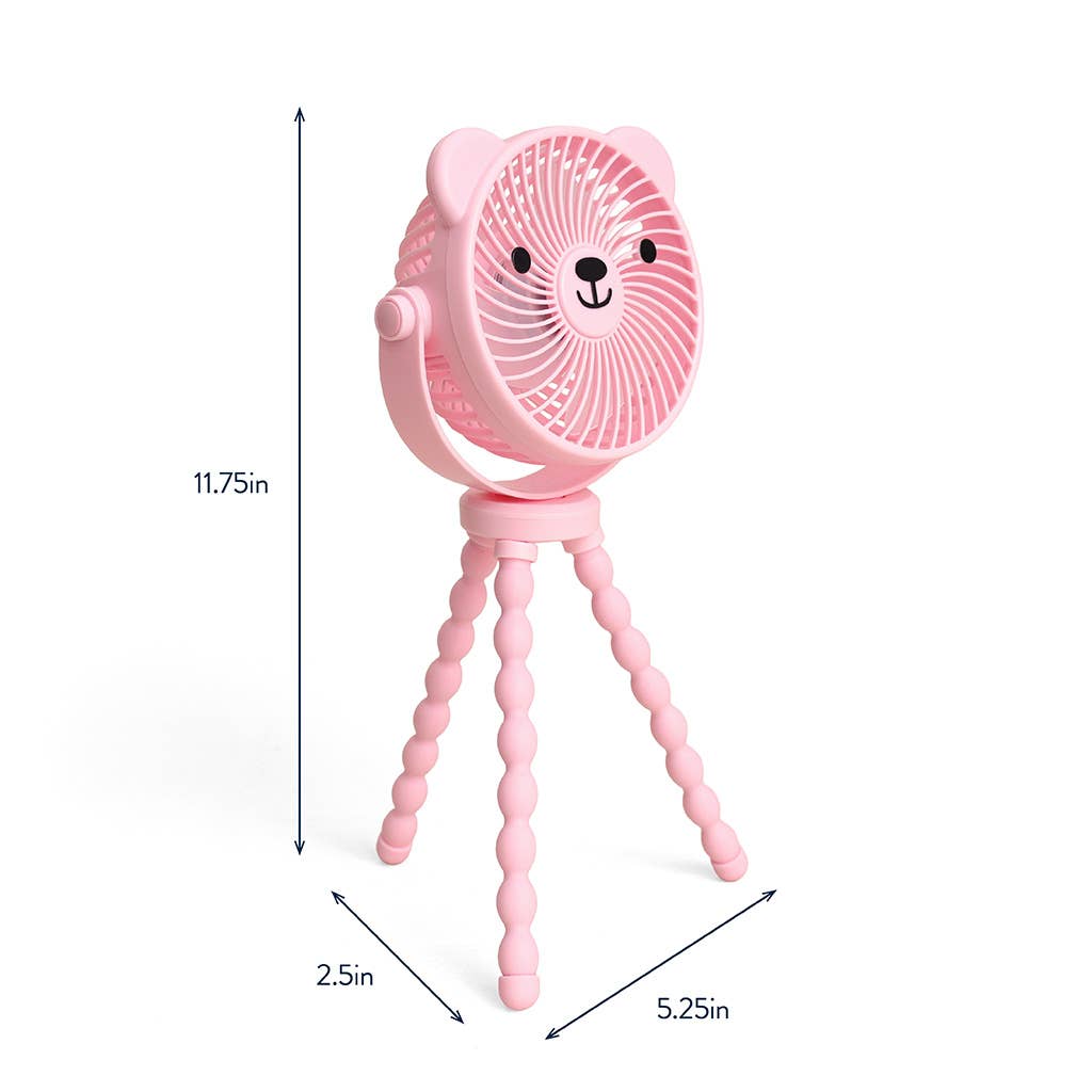 *NEW* Itzy Breeze 3-Speed Stroller Fan™ - Pink
