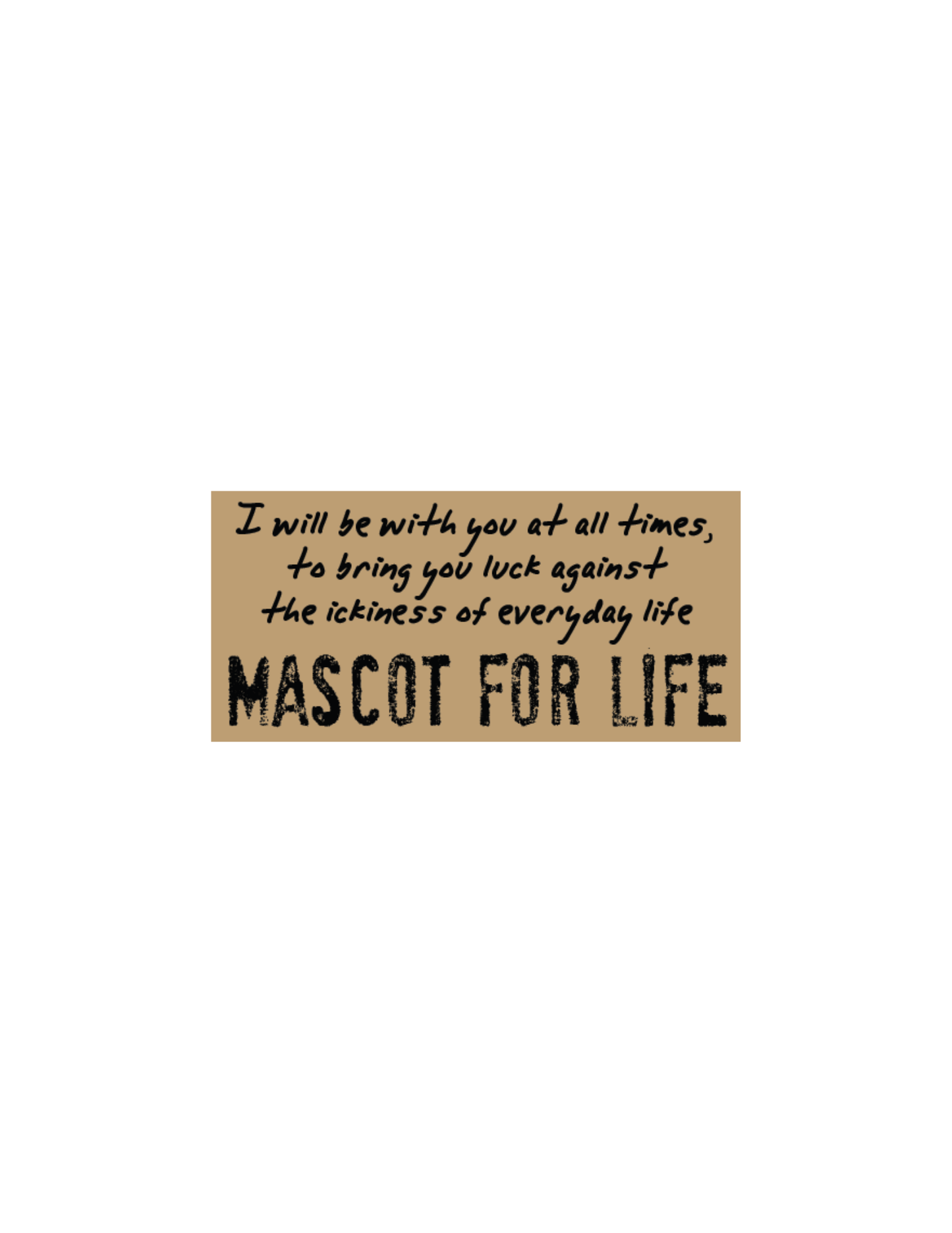 Mascot for Life (Bear) - Watchover Voodoo Dolls - Keychain