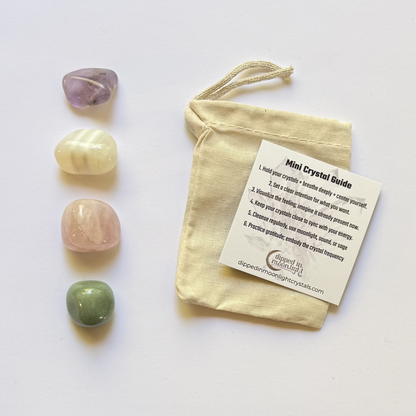 Rainbow bridge - crystals for grief - Care Package Gift