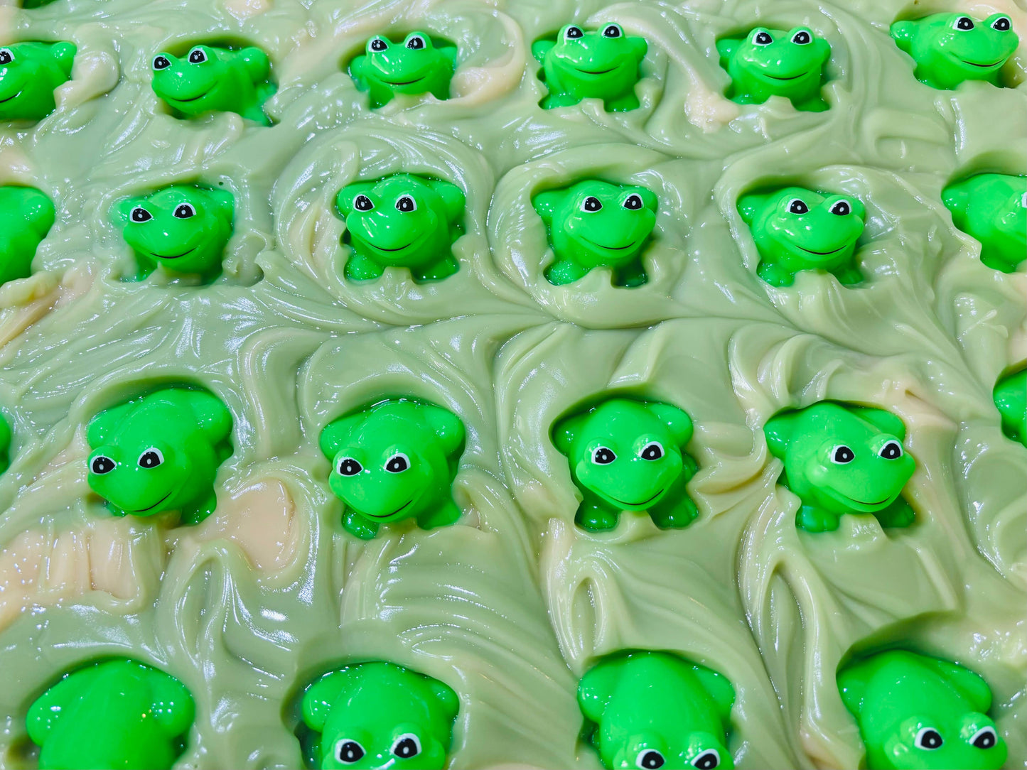 Froggy Handmade Soap Bar for Kids NATURAL VEGAN COLD PROCESS: Lemongrass