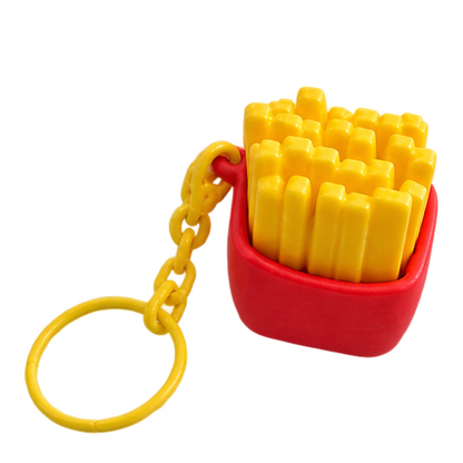 Click N' Clip Foods Fidget Clicker Keychain
