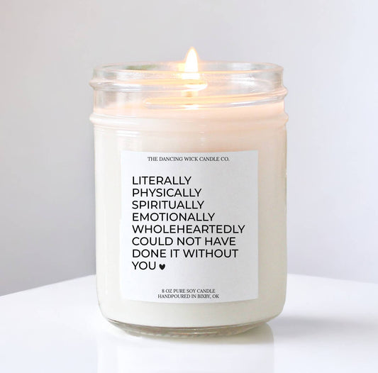 Thank you Gift Candle 4oz
