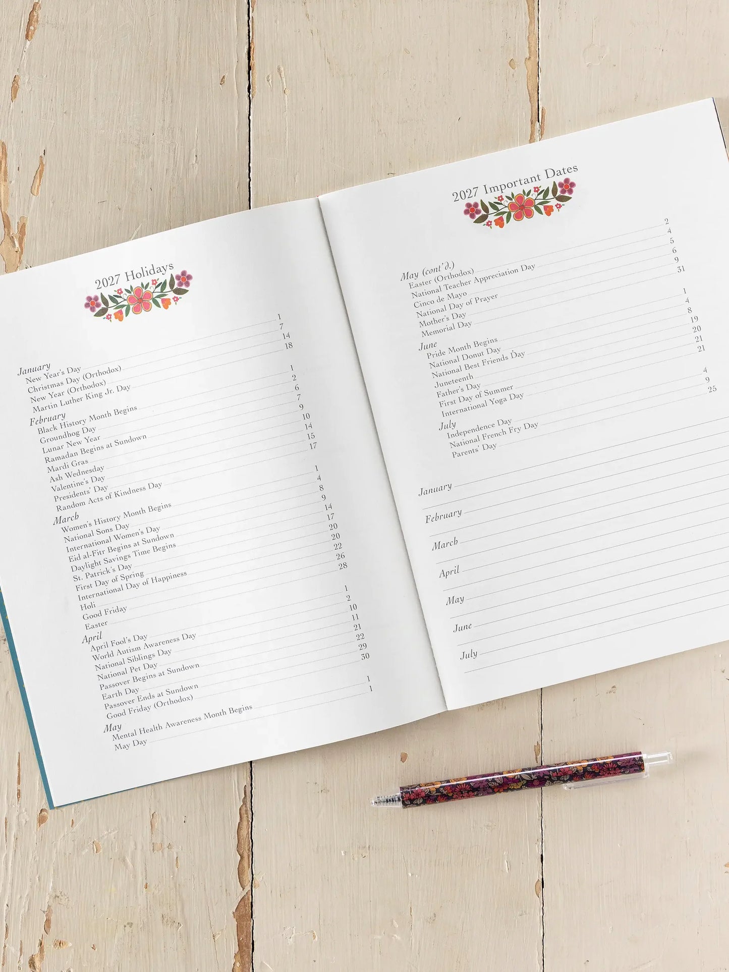 2026-27 Academic Planner - Patchwork