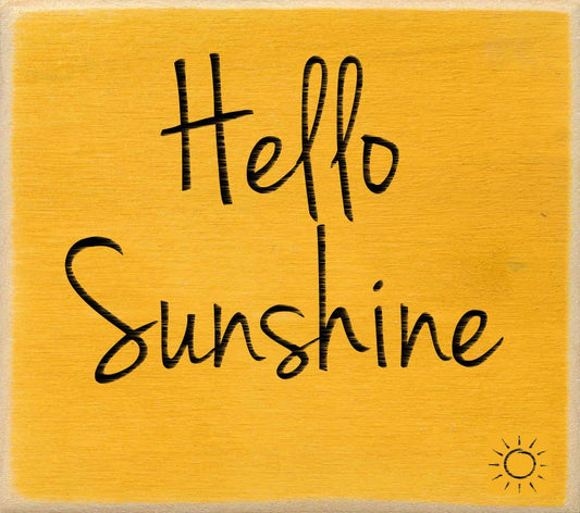 3x3 Hello Sunshine