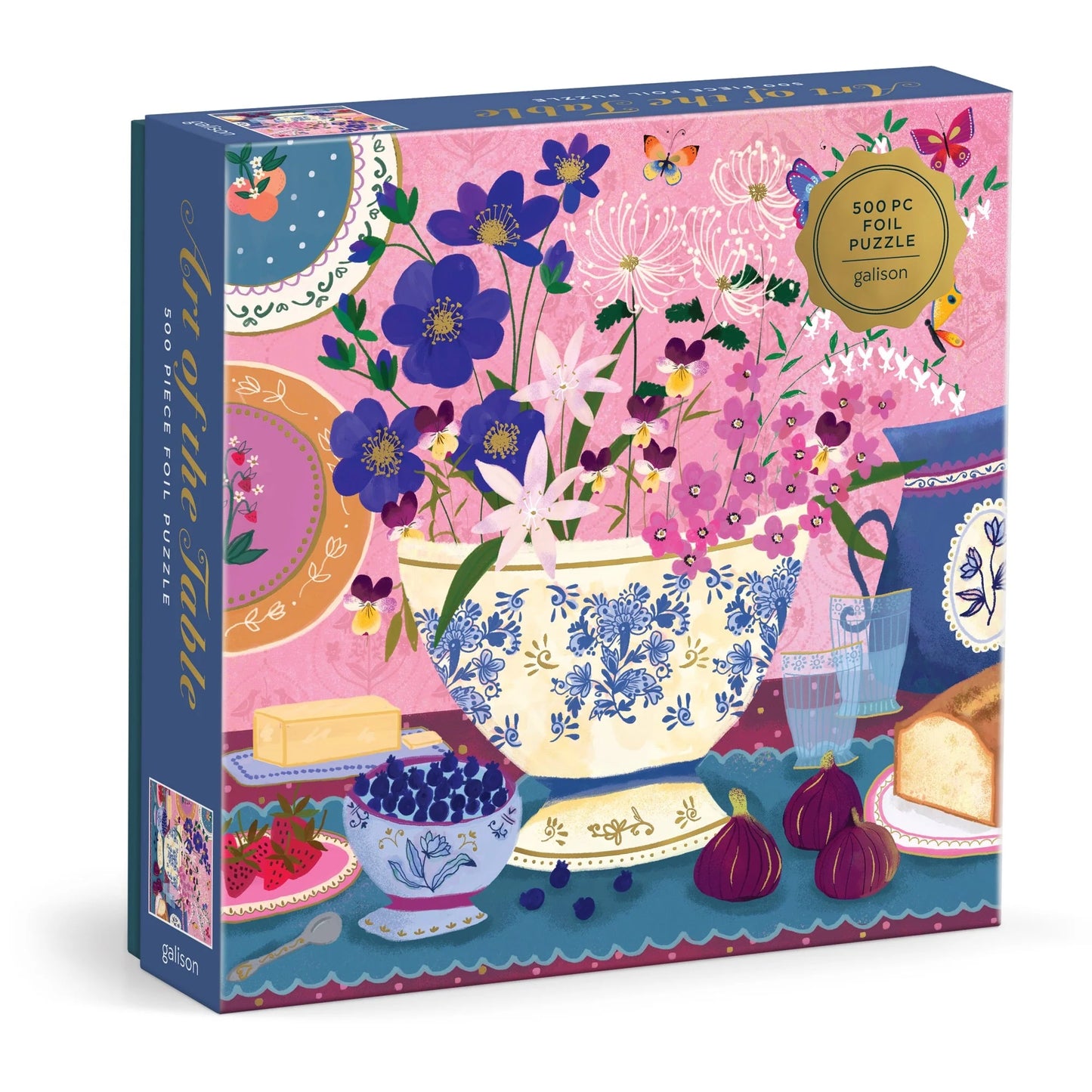 Art of the Table 500 Piece Foil Jigsaw Puzzle