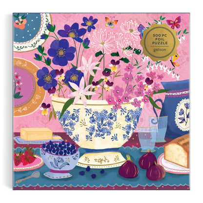Art of the Table 500 Piece Foil Jigsaw Puzzle
