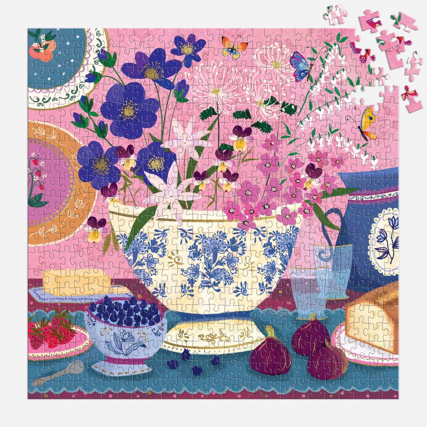 Art of the Table 500 Piece Foil Jigsaw Puzzle