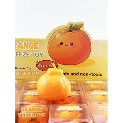 Crunchy Orange Squishy Toy