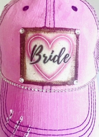 Bride Distressed Trucker Hat