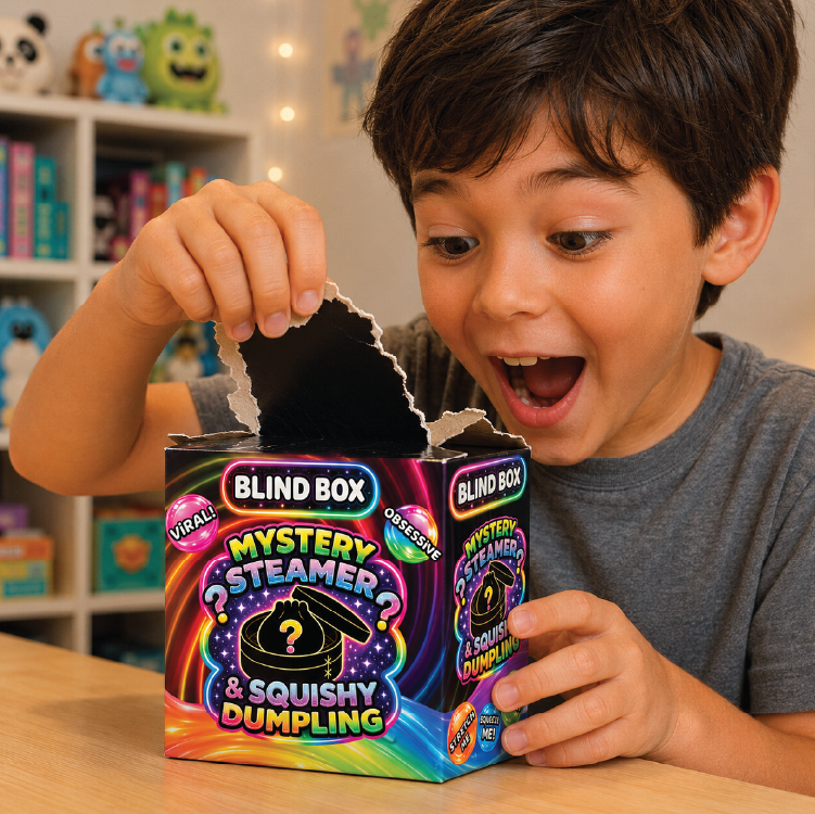 BLIND BOX Squishy Steamer Dumpling